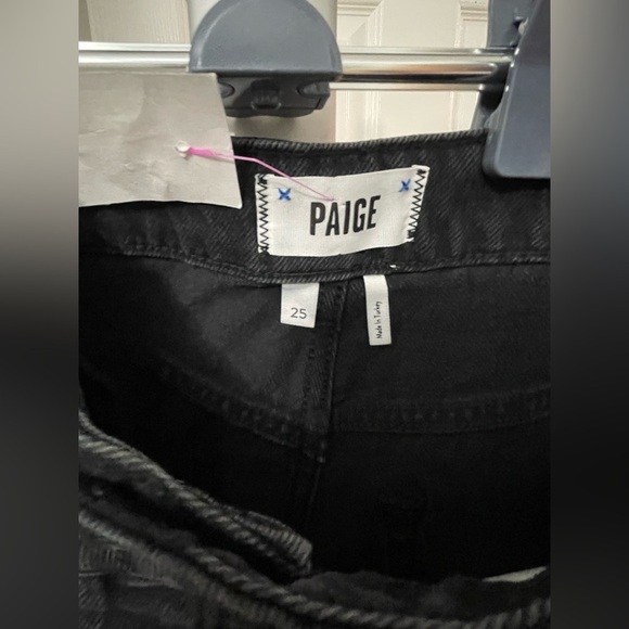 Paige Black Women's Noelle Shorts Size 25 NWT - Picture 3 of 5
